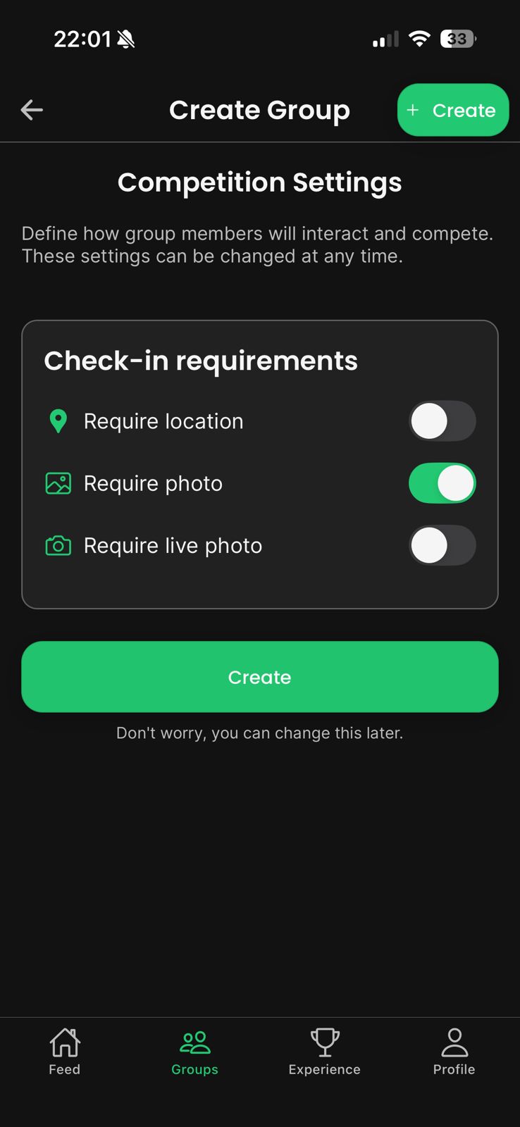 Your Group Your Rules